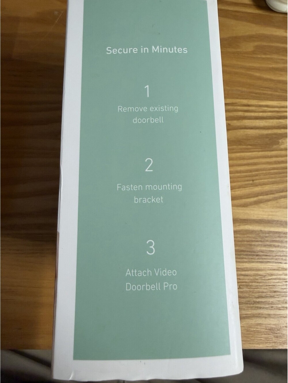 SimpliSafe SimpliCam Video Doorbell Pro SSDB3 (Wired) Open Box - Never Installed - Picture 2 of 16